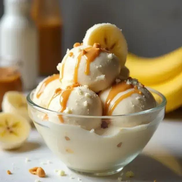 Sorvete Fit de Banana: receita simples e saudável com apenas 2 ingredientes